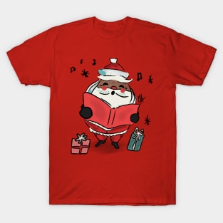 Singing Santa T-Shirt